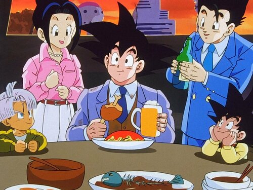 Яасан уддаг юм, Гоку! Бүгдийнх нь үдэшлэг